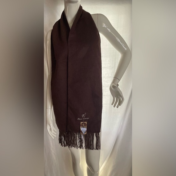 Alpaca Camargo Peru Fringed Scarf - Picture 1 of 6